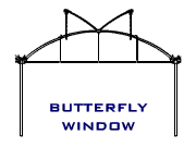 Butterfly window