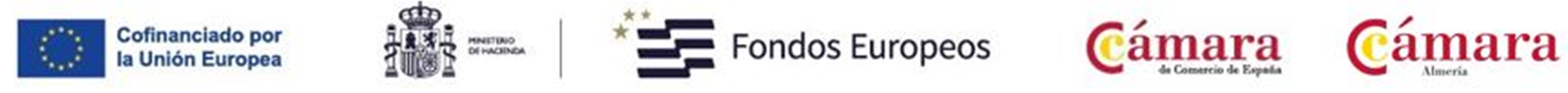 beneficiaria de Fondos Europeos, cuyo objetivo es la mejora de la competitividad de las PYMES